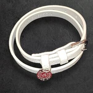Victoria Emerson White Wrap Around Bracelet Fashion Jewelry Signed
